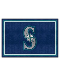 Seattle Mariners 5x8 Rug by   