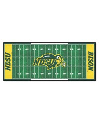 North Dakota State Bison Football Field Runner by   