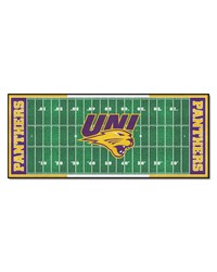 Northern Iowa Panthers Football Field Runner by   