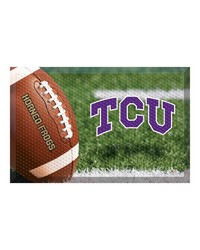 TCU Horned Frogs Scraper Mat by   