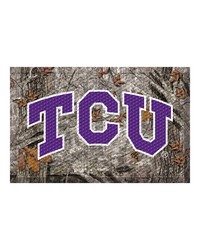 TCU Horned Frogs Camo Scraper Mat by   