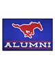 Fan Mats  LLC SMU Mustangs Starter Mat Alumni Blue