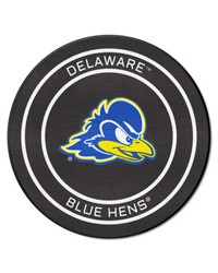 Delaware Blue Hens Puck Mat by   