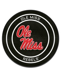 Ole Miss Rebels Puck Mat by   