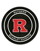 Fan Mats  LLC Rutgers Scarlett Knights Puck Mat Black