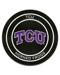 TCU Horned Frogs Puck Mat by   