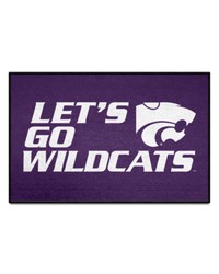 Kansas State Wildcats Starter Mat Slogan by   