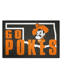 Oklahoma State Cowboys Starter Mat Slogan by   