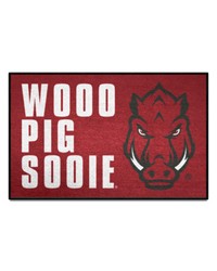 Arkansas Razorbacks Starter Mat Slogan by   