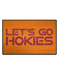 Virginia Tech Hokies Starter Mat Slogan by   