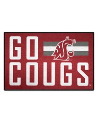 Washington State Cougars Starter Mat Slogan by   