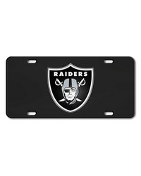 Las Vegas Raiders Black Diecast License Plate by   