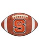 Fan Mats  LLC NC State Wolfpack Football Mat Brown