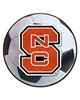 Fan Mats  LLC NC State Wolfpack Soccer Ball Mat White