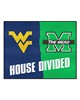 Fan Mats  LLC House Divided Alabama / Auburn House Divided Mat Multi