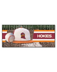 Virginia Tech Hokies Baseball Runner by   