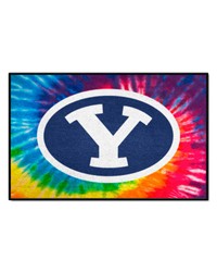 BYU Cougars Starter Mat Tie Dye by   