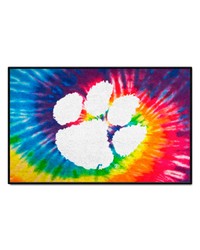 Clemson Tigers Starter Mat Tie Dye by   