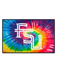 Florida State Seminoles Starter Mat Tie Dye by   