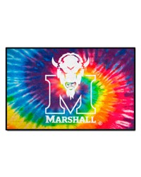 Marshall Thundering Herd Starter Mat Tie Dye by   