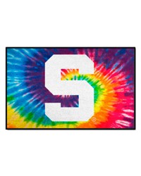 Michigan State Spartans Starter Mat Tie Dye by   