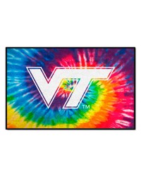 Virginia Tech Hokies Starter Mat Tie Dye by   