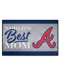 Atlanta Braves Starter Mat World's Best Mom by   