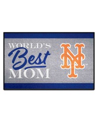 New York Mets Starter Mat World's Best Mom by   