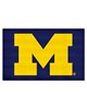 Fan Mats  LLC Michigan Wolverines Ulti-Mat Blue