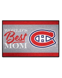 Montreal Canadiens Starter Mat World's Best Mom by   