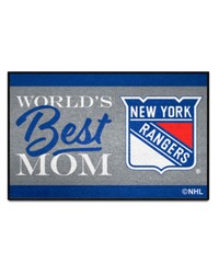 New York Rangers Starter Mat World's Best Mom by   