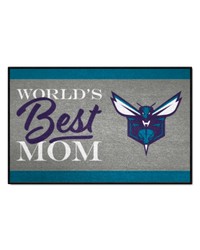 Charlotte Hornets Starter Mat World's Best Mom by   