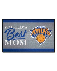 New York Knicks Starter Mat World's Best Mom by   