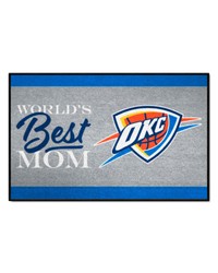 Oklahoma City Thunder Starter Mat World's Best Mom by   