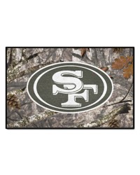 San Francisco 49ers Starter Mat Camo by   