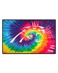 Carolina Panthers Starter Mat Tie Dye by   