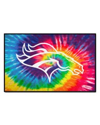 Denver Broncos Starter Mat Tie Dye by   