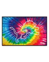 Detroit Lions Starter Mat Tie Dye by   