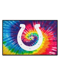 Indianapolis Colts Starter Mat Tie Dye by   