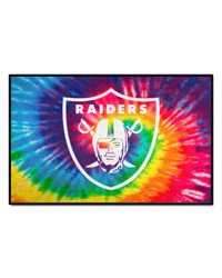 Las Vegas Raiders Starter Mat Tie Dye by   