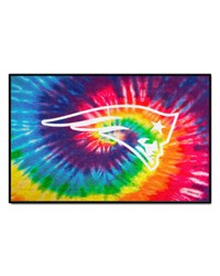 New England Patriots Starter Mat Tie Dye by   