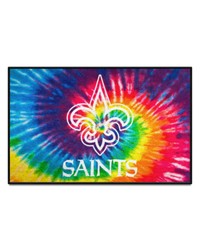 New Orleans Saints Starter Mat Tie Dye by   