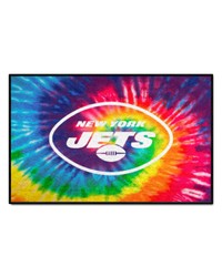 New York Jets Starter Mat Tie Dye by   