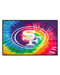 San Francisco 49ers Starter Mat Tie Dye by   