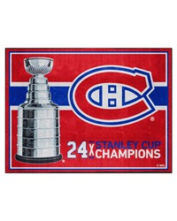 Montreal Canadiens 8x10 Rug Dynasty by   