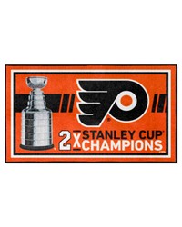 Philadelphia Flyers 3x5 Rug Dynasty by   