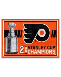 Philadelphia Flyers 5x8 Rug Dynasty by   