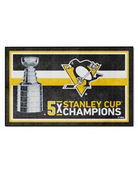 Pittsburgh Penguins 4x6 Rug Dynasty by   