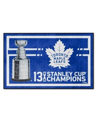 Toronto Maple Leafs 4x6 Rug Dynasty by   