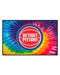 Detroit Pistons Starter Mat Tie Dye by   